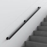 Oihpaw - main courante d'escalier de tuyau de fer forg�, main courante de barre de garde de r�tro de ...