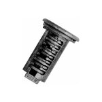 Barillet interchangeable - cl : n31 - version : s'entrouvrant - dcor : noir - rosace : noire - ojmar ...