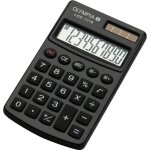 Olympia - lcd 1110 calculatrice de poche noir ecran: 10 solaire, � pile(s) (l x h x p) 70 x 10 x 117 ...