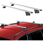 Omac barres de toit aluminium certifi�es t�v pour nissan qashqai j11 2013 - 2021 ? pour rails de toit ...