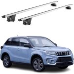 Omac barres de toit aluminium certifi�es t�v pour suzuki vitara iv 2015 - 2025 ? pour rails de toit int�gr�s ...