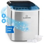 Klarstein - on - the - rocks machine à glaçons led 12kg / 24h réservoir 2, 1l inox Klarstein - on - the - rocks machine à glaçons led 12kg / 24h réservoir 2, 1l inox