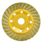 Ontway - disque meule diamant 180 � poncer b�ton granit pierre. meule poncage surfacege meuleuse 180 ...