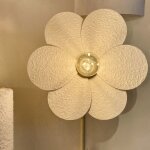 Opjet - applique murale flora papier m�ch� d32cm