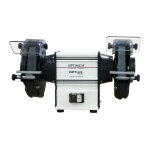 Touret à meuler dia. 200 mm 2850 rpm 600 w 230v y compris deux meules optigrind gu20 230v Touret à meuler dia. 200 mm 2850 rpm 600 w 230v y compris deux meules optigrind gu20 230v