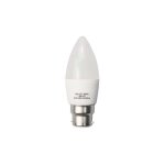 Ampoule led c35 type bougie 6w dimmable b22 blanc chaud 2700k