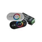 Kit complet télécommande et contrôleur noir pour eclairage rgb Kit complet télécommande et contrôleur noir pour eclairage rgb