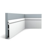 Orac - sx206 contour plinthe decor - 18 x 1, 8 x 200cm (h x p x l) - plinthe d�corative polym�re a l'unit� ...