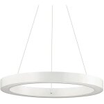 Ideal lux - oracle - luminaire suspendu grand plafond led int�gr� blanc 3000k