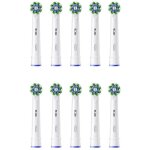 Oral - b cross action t�tes de brosse � dents �lectrique 10 pc(s) blanc r053362