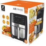 Suinga - friteuse � air fr8080 1700w, 12 programmes et capacit� 8 litres. temp�rature r�glable de 60 ...