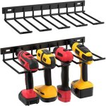 Organisateur mural pour outils �lectriques, 4 emplacements, porte - outils pour garage, abri � outils, ...