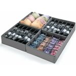 Organisateur tiroir 4 pi�ces, rangement tiroir, rangement sous vetement soutien - gorge, attacher �charpe ...