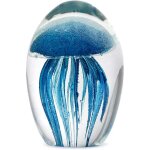 Origen - presse papier m�duse en verre 12 cm
