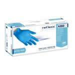 Gants en nitrile reflexx n80b sans poudre 100 % sans latex 3, 2 g cat. 3 100 pièces m Gants en nitrile reflexx n80b sans poudre 100 % sans latex 3, 2 g cat. 3 100 pièces m