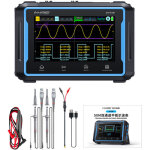 Oscilloscope num�rique 2c53p 3 en 1, multim�tre 4, 5, g�n�rateur 12 formes d'onde, �cran tactile 4, 3 ...