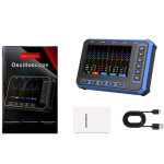 Oscilloscope num�rique 5 voies, bande passante 1 mhz, fr�quence d'�chantillonnage 3 msa / s, �cran ips ...