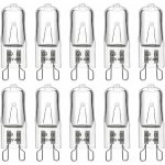Osqi - ampoule halog�ne g9 40w 230v, 480lm 2900k blanc chaud dimmable, ampoules capsules g9, pour lustres, ...