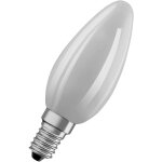 Ampoule led flamme verre dpoli - 6, 5 w = 60 w - e14 - blanc chaud - osram