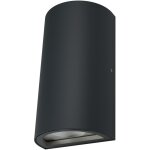 Osram endura style luminaire ext�rieur led classique avec sortie lumineuse haut et bas, rond, en gris ...