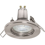 Osram - spots encastrables plafond avec ampoules gu10 led 3x2. 6w, nickel bross�, protection ip20 pour ...