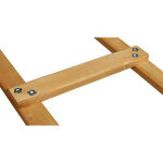 Outifrance - echelle de couvreur renforc�e en bois pro 4 m