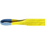 Outifrance elingue de levage plate 2 �paisseur � boucle - 3 tonnes jaune 2 m