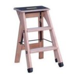 Outifrance - escabeau bois professionnel 2 marches avec tablette 64cm - 8831230