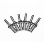 Outil de carri�re de coin de fendage de pierre 16mm ? lot de 6 pi�ces ? pour d�molition statique ? r�duction ...