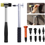 Outils de d�bosselage sans peinture pour carrosserie de voiture en aluminium avec t�te de d�bosselage ...