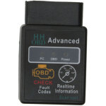 Outil de diagnostic de voiture obd2, lecteur de codes d'erreur bluetooth, d�tection de pression de carburant, ...