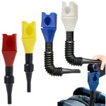 Outil de drainage flexible entonnoir � clapet, entonnoir universel avec fermoir en plastique, entonnoirs ...