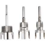 Outil de filetage interne et externe pour tuyaux pvc / ppr ? 1 / 2 , 3 / 4 , 1  ? 3 pi�ces