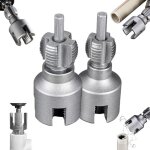 Outil de filetage de tuyau interne et externe int�gr�, kit d'enfile - tuyau en pvc am�lior� 2025, filetage ...