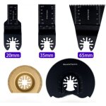 Outil multifonction lames 5pcs de scie universelle, lame de scie oscillantes, oscillant de lib�ration ...