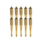 Torches à huile en bambou 120 cm - lot de 10 Torches à huile en bambou 120 cm - lot de 10