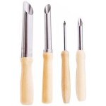 Outils perforatrice demi ronde pour poterie c�ramique modelage sculpture gravure argile ciseaux couteau, ...