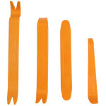 Outil de pied de biche en plastique de panneau d'autoradio 4 pi�ces, outil de suppression audio, utilis� ...