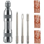 Outil pneu v�lo - kit de r�paration de pneu de v�lo tubeless portable avec fichier - broche et bandes ...