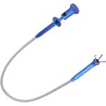 Outil de ramasseur magn�tique flexible � 4 griffes avec led, balayeuse de ramassage de tuyau pliable, ...