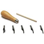 Outils de sculpture - 5 lames interchangeables multirex