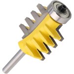 Outils de travail du bois 8 shank bevel tenon knife 8mm shank rail finger joint reversible for woodworking ...