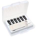 L'outil parfait ? valise 6 couteaux plaquiste pour plaques de pl�tre ? acier inoxydable tremp� ? manche ...