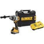 Outillage - perceuse � percussion sans fil 18v, 1 batterie 8, 0 ah xr, chargeur dcd1007ww1t - dewalt