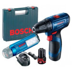 Outillage - perceuse - visseuse sans fil 12 v, 2 batteries 2, 0 ah li - ion, chargeur 06019g8004 - bosch ...