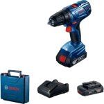 Outillage - perceuse - visseuse sans fil 18 v, 2 batteries li - hd 2, 0 ah, chargeur 06019f8109 - bosch ...