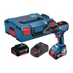 Perceuse - visseuse 18v 50 nm bosch avec 2 batteries 18v 5. 0ah - chargeur - l. boxx - 06019h5001 Perceuse - visseuse 18v 50 nm bosch avec 2 batteries 18v 5. 0ah - chargeur - l. boxx - 06019h5001