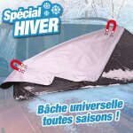 Bche de protection de votre pare - brise magntique pour voiture