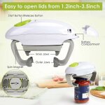 Ouvre - bocal �lectrique - gadget de cuisine solide et robuste pour bocaux scell�s - ouvre - bocal automatique ...