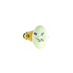 Ouvre&déco - poignée de fenêtre crémone porcelaine blanc laiton poli, oies Ouvre&déco - poignée de fenêtre crémone porcelaine blanc laiton poli, oies